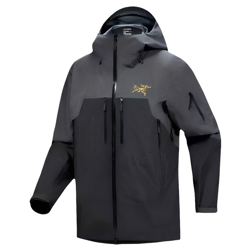Arcteryx Rushjacket Outdoor Hooded Hardshell Breathable Waterproof Windproof Jacket Arcteryx Rushjacket Outdoor Hooded Hardshell Breathable Waterproof Windproof Jacket