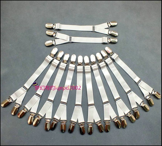 Hai chiều giống thú mỏ vịt khóa garter vớ kẹp DIY garter phù hợp với garter kim loại trang trí Hanfu ngực có sẵn nịt tất nam