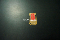 2008 Beijing Olympic Games China Mobile M-Zone Phone Card Shape Bookmark Packaged