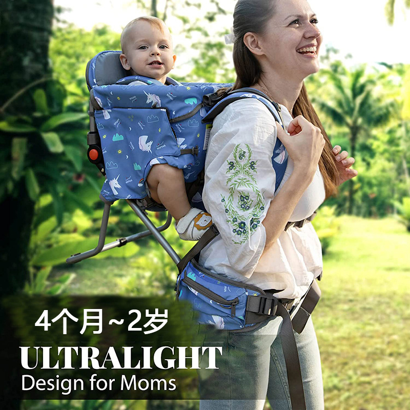 WIPHA Wepa outdoor children's back rack baby braces out of the waist stool backwa Divine Instrumental Four Seasons Universal-Taobao