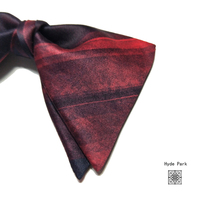 Hyde Park Original Handmade Wedding Wedding Best Man Korean British Black Red Collar Bow Tie