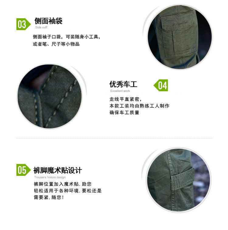 Tenue de travail en coton - Ref 1912363 Image 13