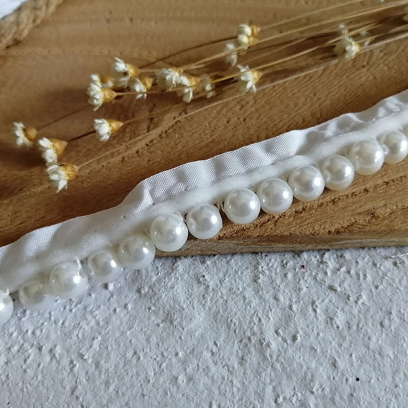 Style new bouquet Bouquet Pearl Lace Lace Lace Clothing Accessories Decorate Nail Beads Water Drill Clothing Neckline Material