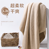 2021 new big bath towel men household than cotton absorbent quick-drying bath can be wrapped towel female couple pair thick