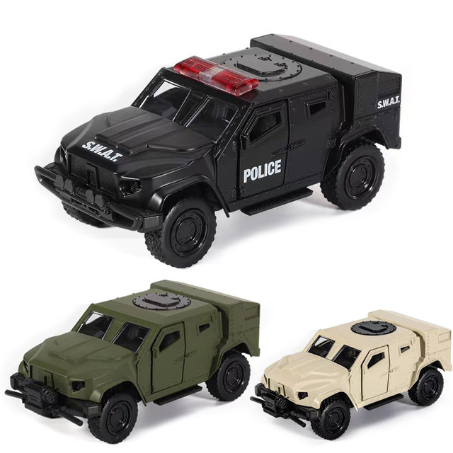 Tiger armored vehicle off-road vehicle military vehicle special police alloy