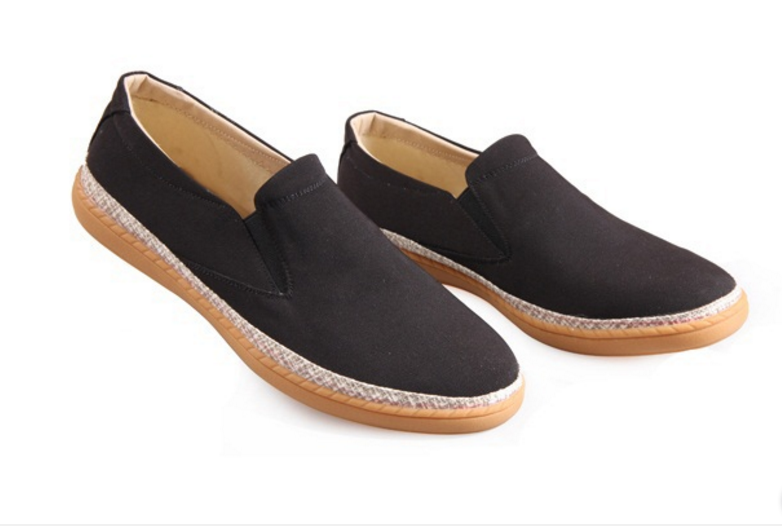 内联升男 老字号北京布鞋 春秋季休闲男式懒汉