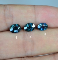 Natural Madagascar sapphire bare stone oval blue blue ring surface clarity Good fire color flash certificate