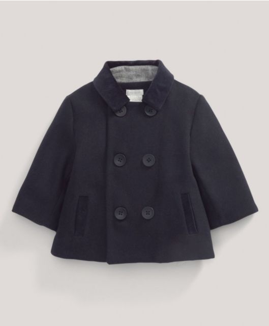 Manteau pour garcon en laine - Ref 2161377 Image 4