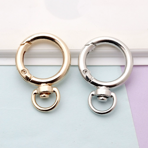 Крутящиеся кольцо, металлический брелок, сумка, плюшевые бретели с аксессуарами, популярно в интернете, DIY