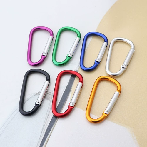 № 6 Альпинизм Пряжка Приключенное оборудование оборудование для оборудования наружная пряжка на открытом воздухе быстро -штука -брелка с пряжкой может напечатать логотип