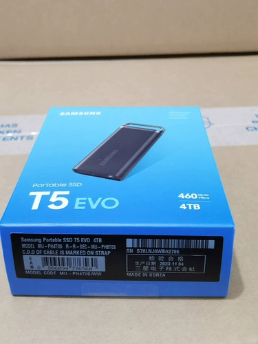 Samsung Mobile Solid Drive T5 EVO 2T/4T/8T TYPE-C и USB3.2 Высокая скорость PSSD