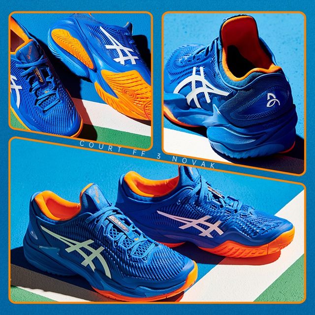 ເກີບ tennis Asics 24 ໃຫມ່ Australian Open Djokovic COURTFF3NOVAK ເກີບມືອາຊີບຂອງຜູ້ຊາຍ