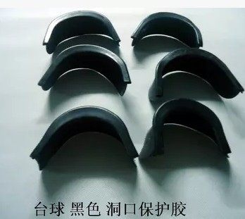 Pool table hole glue Pool table black glue set of 6