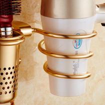  Punch-free punch-free double-use bathroom shelf Household adhesive hair dryer rack Universal hair salon barber shop shelf