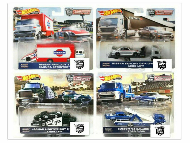 Hot Wheels Car Culture Transport Fleet Transport Set 3 Models 2019 F Hot Wheels Car Culture Transport Fleet Transport Set 3 Models 2019 F