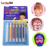 Окрашенные водонепроницаемые физиологичные пигментированные ручки для рисования для лица