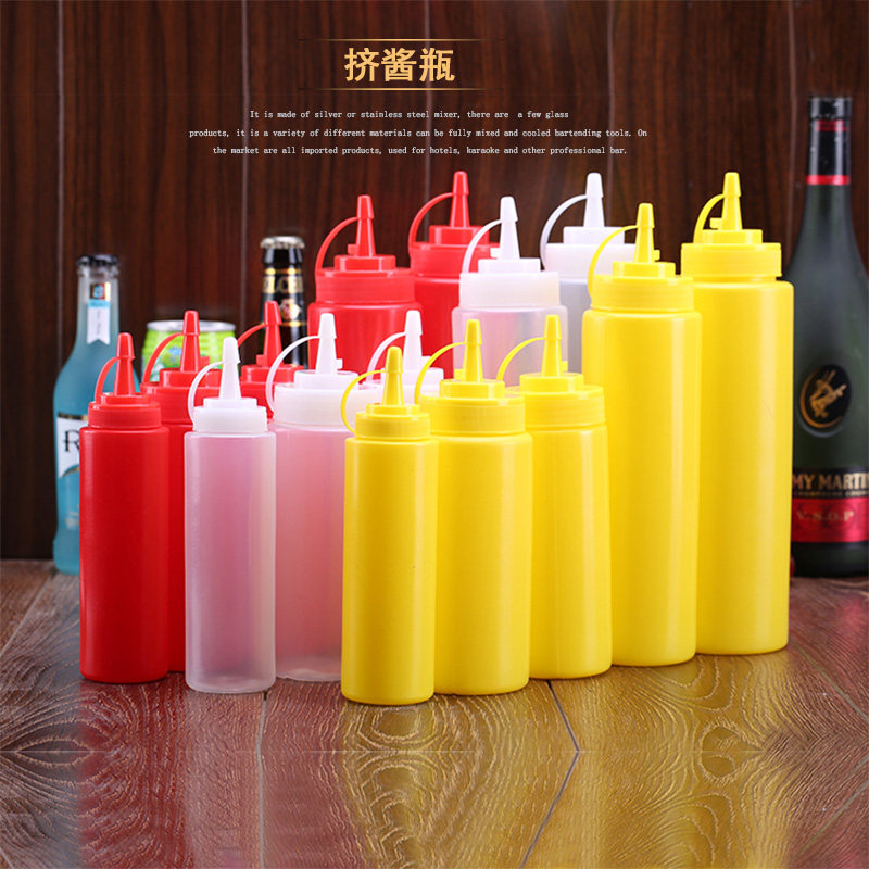 Plastic Sauce Squeeze Bottle Salad Squeeze Bottle Pauce Bottle Squeeze Bottle Salad Bottle Cream Bottle Sauce Bottle Free Shipping