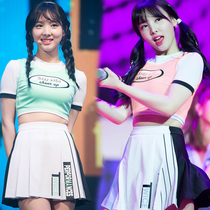 Korean womens team student cheerleading costumes class uniforms performance uniforms football baby cheerleading uniforms