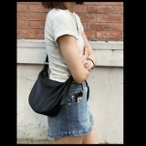 Минималистичная универсальная сумка на одно плечо, сумка через плечо, из натуральной кожи