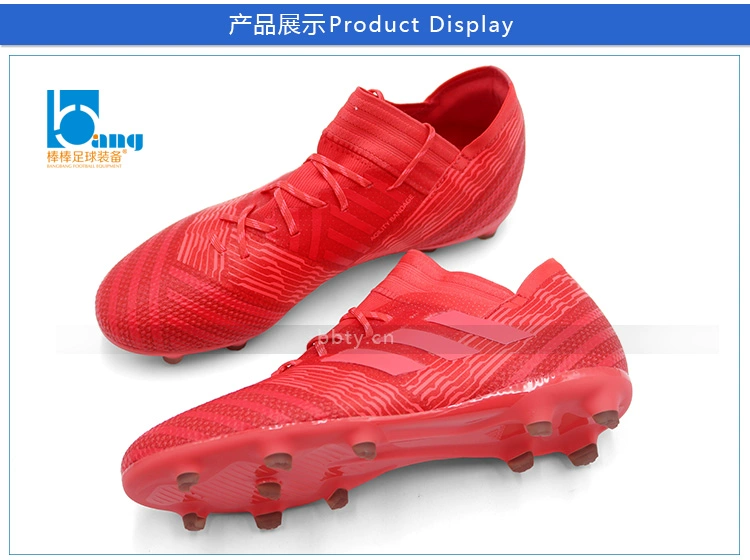 Bang Bang: giày chính hãng Adidas Adidas NEMEZIZ FG giày bóng đá trẻ em cao cấp CP9153 các hãng giày đá bóng sân cỏ nhân tạo