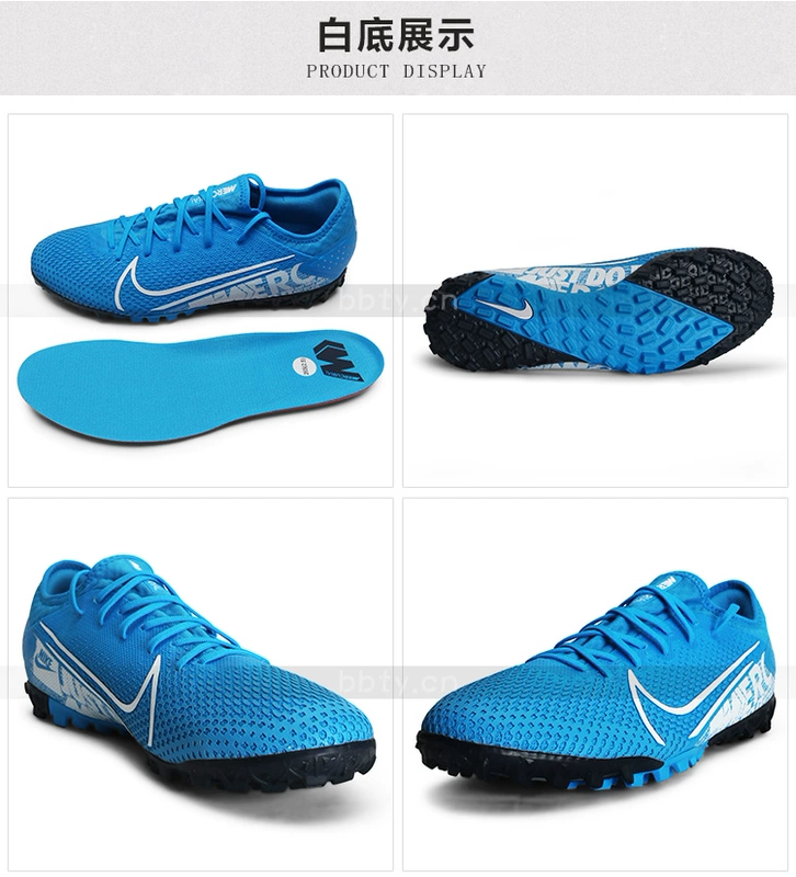 Bang Bang: truy cập chính hãng Nike / Nike Assassin 13TF bị hỏng móng chân giày bóng đá cỏ nhân tạo AT8004-414 - Giày bóng đá