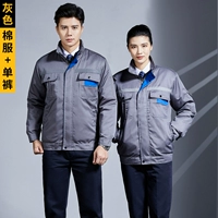 (Новый BQL-8802) Серые хлопчатобумажные одежды+одиночные брюки