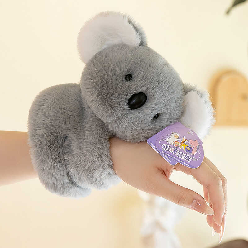 Kaimi Family Koala Bracelet Plush Toy Snap Ring Curtain Tie Rabbit Red Panda Doll Bracelet Plushie Kaimi Family Koala Bracelet Plush Toy Snap Ring Curtain Tie Rabbit Red Panda Doll Bracelet Plushie