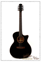 AOSEN AOSEN GA-540C 40 inch veneer notched folk guitar bright 