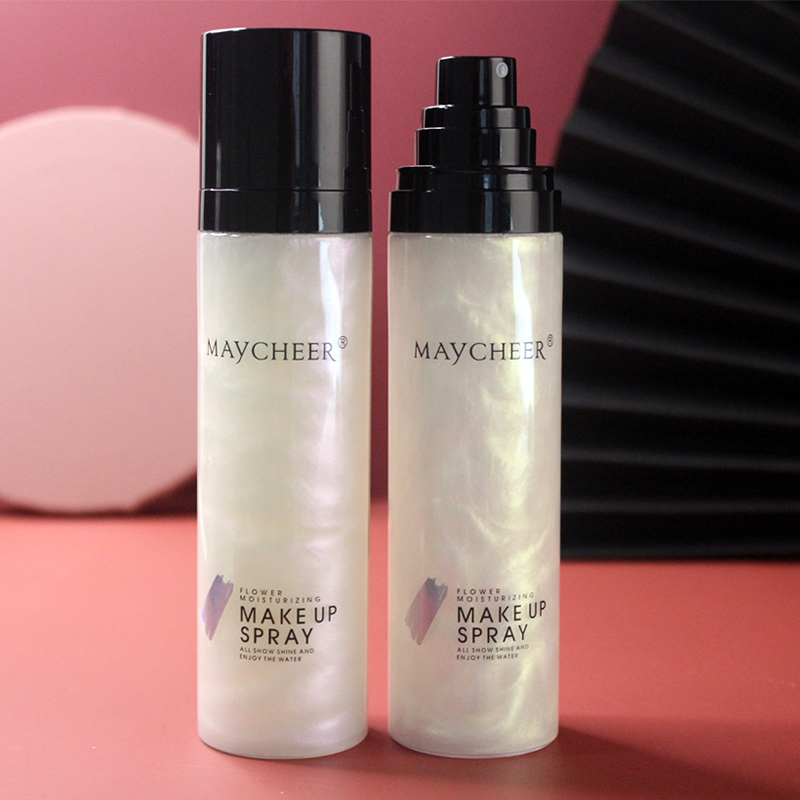 Meiji Pediatrics Makeup Spray Lasting Makeup Control Oil Waterproof Li Jiaqi Recommended Dry Skin Moisturizing Flow Sand Slightly Sparkling Powder