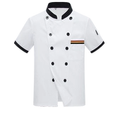 Летняя униформа для работы, лонгслив, короткий рукав