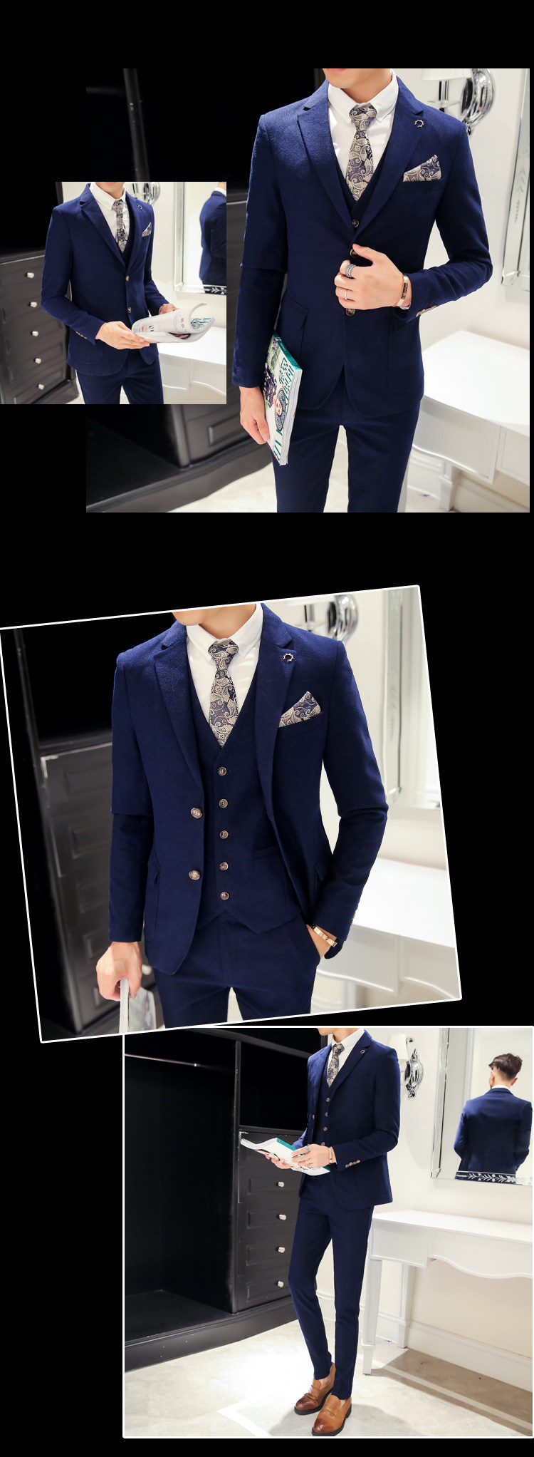 Costume homme pour Quatre saisons - Ref 1564855 Image 9