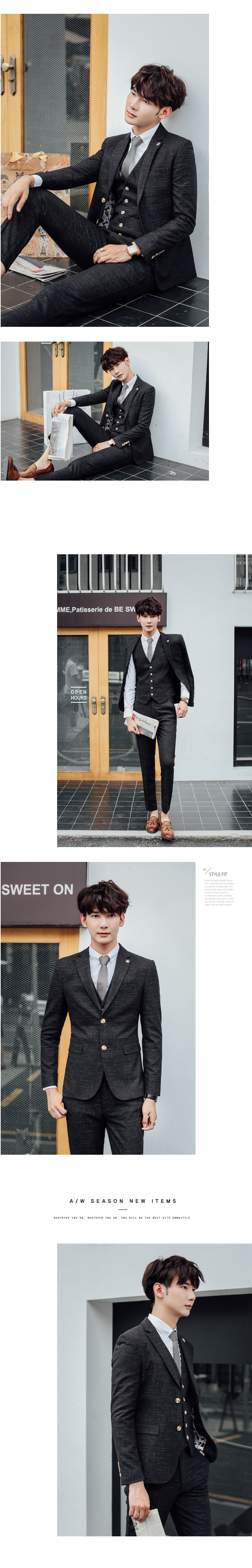 Costume homme pour hiver - Ref 1577230 Image 8
