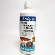 British Waterlife nitrobacteria live bacteria to quickly remove ammonia to nitrogen dragon fish tanks to purify water for digestive and beneficial bacteria