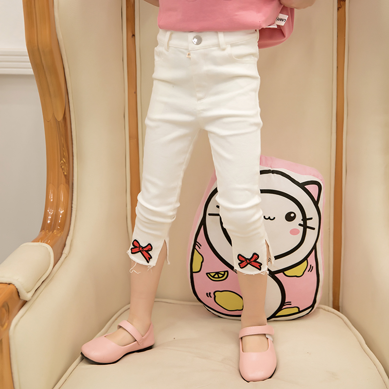 Micse Soni Original Girl Pants 2023 Spring New Ocean Embroidery Octopy Pants Children's Hundred Pants