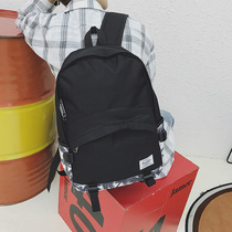Japan-ROK Youth Canvas Bag Men Fashion Trends Han Edition Campus Junior High School High School Students Double Shoulder Travel Computer Backpack