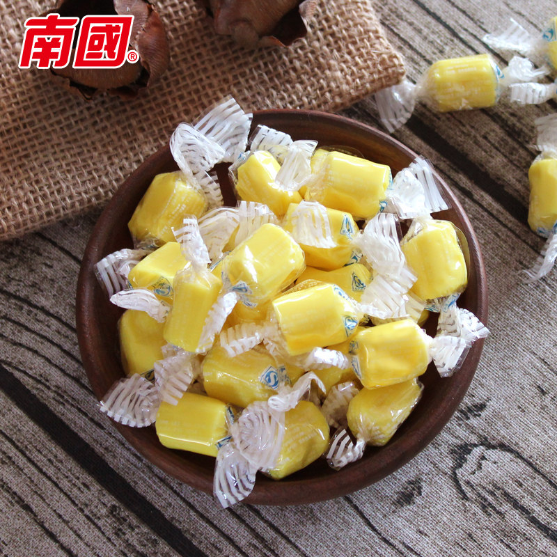 海南特产 南国 特浓榴莲糖 82g*5袋 图3