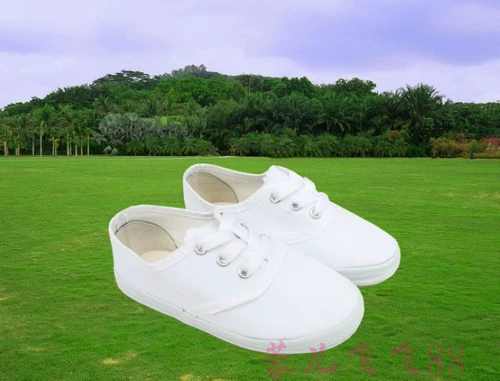 Белая детская белая обувь для раннего возраста, туфли для мальчиков, тканевая спортивная обувь