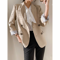 Mularsa Method Temperament Professional Suit Jacket 2022 Early Spring New Trendy Ocean Gas Do Nt Make Little West Suit