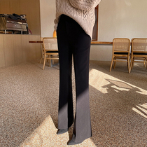 Mularsa Horn Pants Woman 2022 Spring New High Waist Long Pants Personality Casual Foreign Air Microlasi Pants