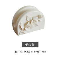 Держатель для салфеток с цветами, сделанный вручную