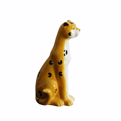 [Орнаменты] Экспорт скандинавских модных керамических декоративных украшений в форме леопарда, предметов интерьера для крыльца, изделий ручной работы