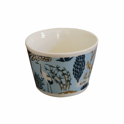 Красивая французская французская свежая 200 мл лауа -чашка иллюстрация Mori 3.5 -INCH Ceramic Bowl Salad Salad