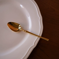 Золотая десертная ложка