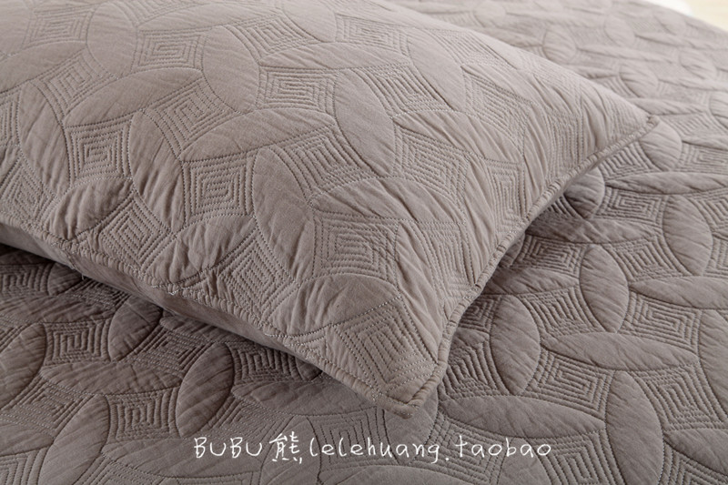 Xuất khẩu Châu Âu-phong cách cotton trải giường thêu quilting là ba mảnh chần bông giường đơn giản trải giường cotton điều hòa không khí