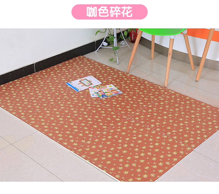 60x60 thảm bọt leo mat nhà tatami bò mat dày thảm lớn ký túc xá trượt khâu - Thảm sàn xốp nền nhà