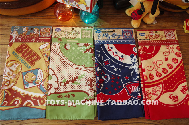 MIC0023 Day D Foreign Trade Mickey Minnie Toy Story Chipmunk Kiki Titi Multi-purpose turban scarf