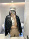 Genuine leather jacket for women 2025 new autumn style celebrity fashionable slimming short sheepskin motorcycle jacket