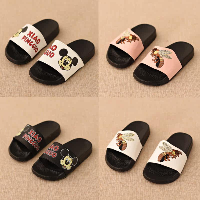 Pantoufles enfants en similicuir pour été - Ref 1034650 Image 20