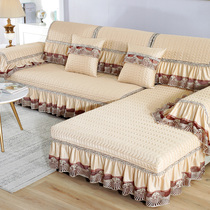 Sofa cushion four seasons universal all-inclusive universal sofa cover non-slip European non-slip fabric cover leather sofa towel custom