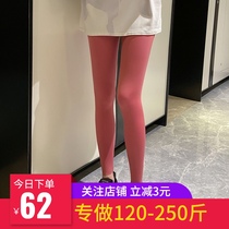 Large size Barbie pants belly lift hip yoga pants women wear shark pants high waist size leggings fat mm autumn and winter